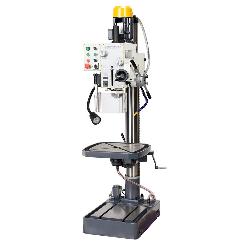 CHESTER Lux Plus 12 Speed Geared Head Pillar Drill with Power Feed & Auto Tapping