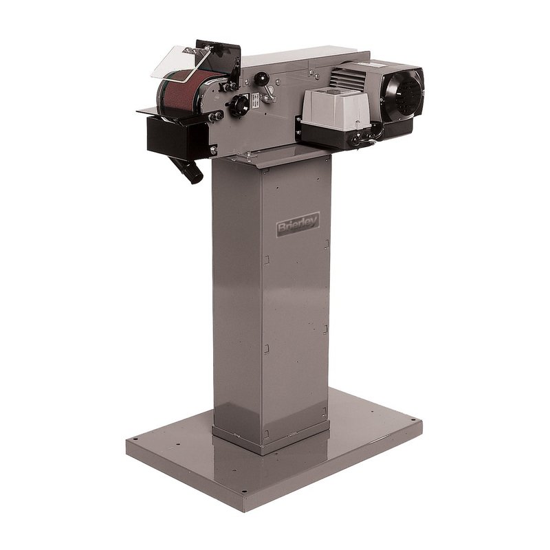 BRIERLEY Model SB100 Belt Linisher on Stand. 240V Single Phase.